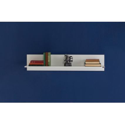 Prateleira de parede 25x120 cm branco