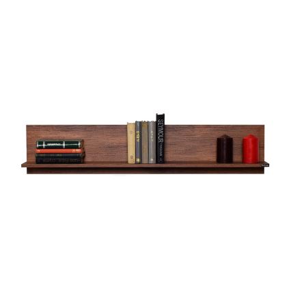 Prateleira de parede 25x120 cm castanho