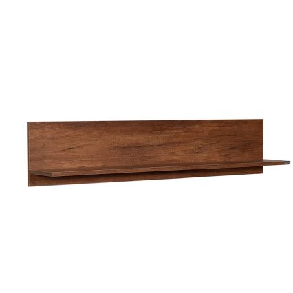 Prateleira de parede 25x120 cm castanho