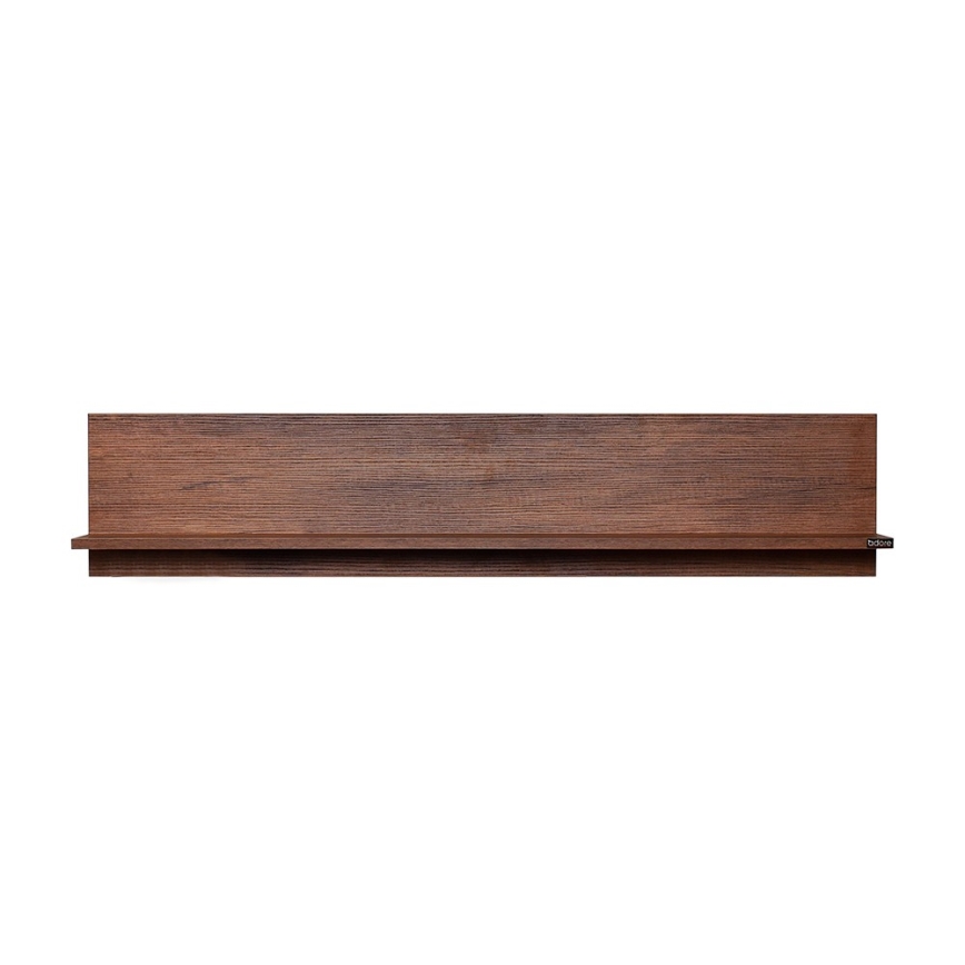 Prateleira de parede 25x120 cm castanho