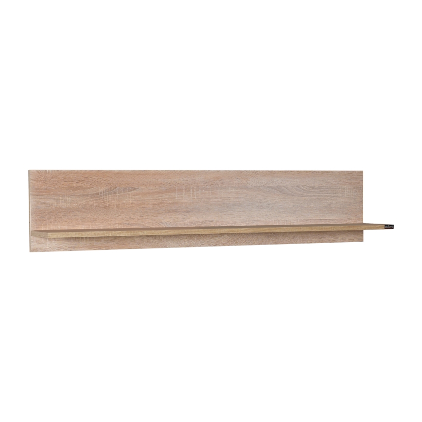 Prateleira de parede 25x120 cm castanho