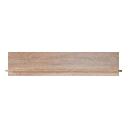 Prateleira de parede 25x120 cm castanho