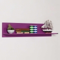 Prateleira de parede 25x120 cm roxo