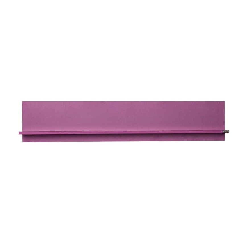 Prateleira de parede 25x120 cm roxo