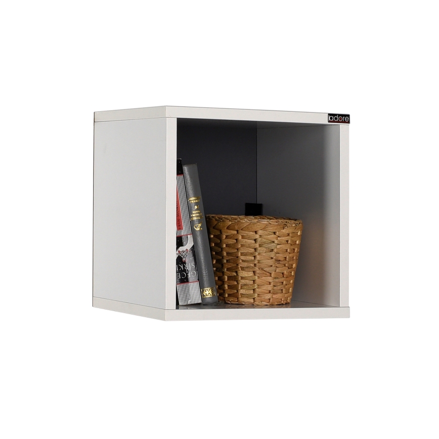 Prateleira de parede 33x33 cm branco