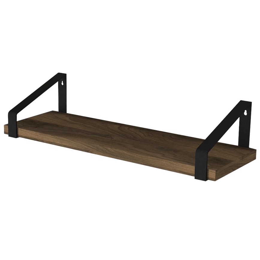 Prateleira de parede ARTIGO 10x45 cm castanho