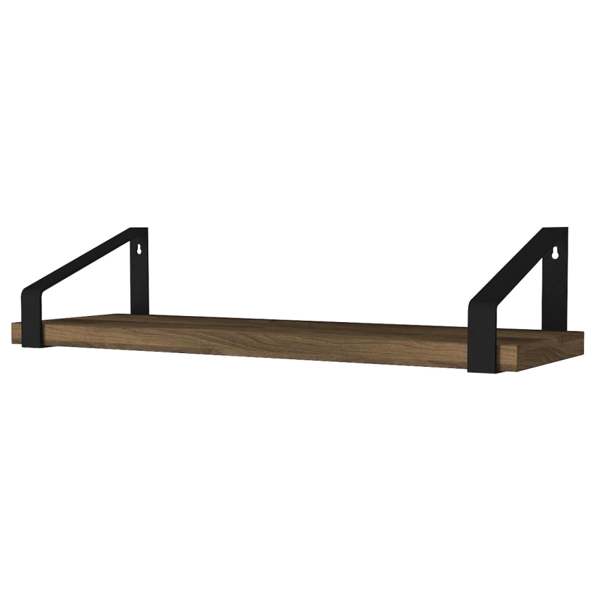 Prateleira de parede ARTIGO 10x45 cm castanho