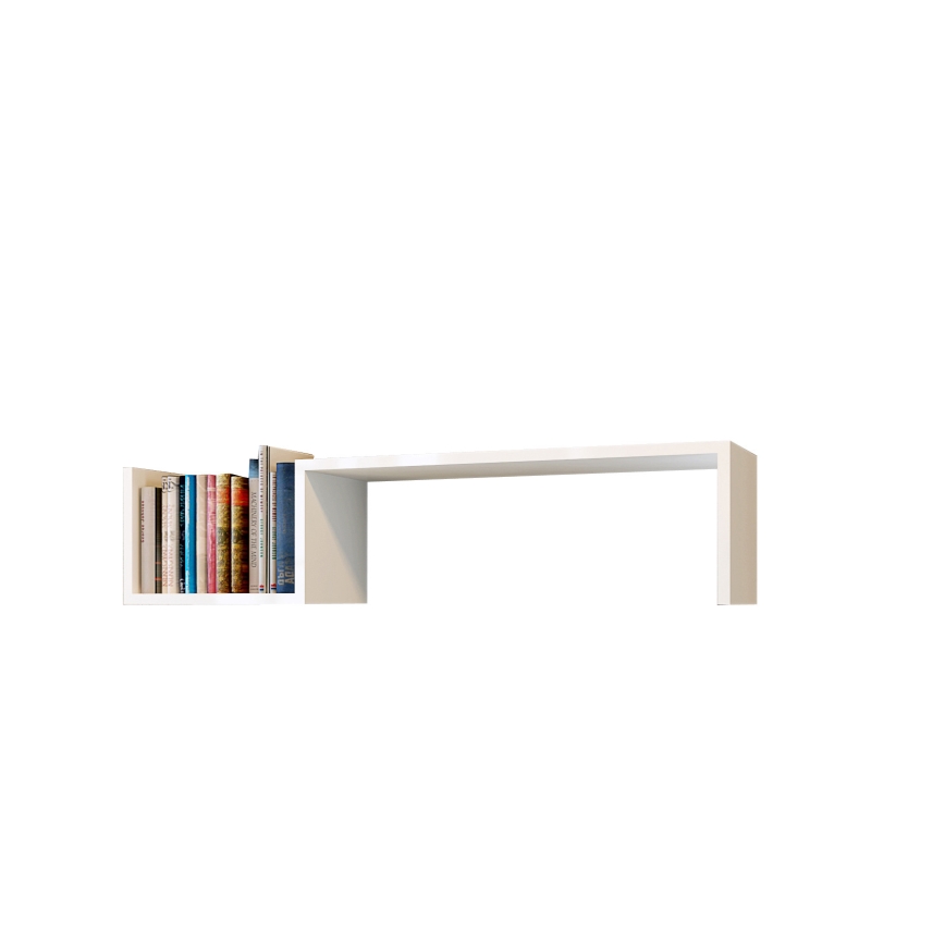 Prateleira de parede BIENCE 21,4x87,8 cm branco