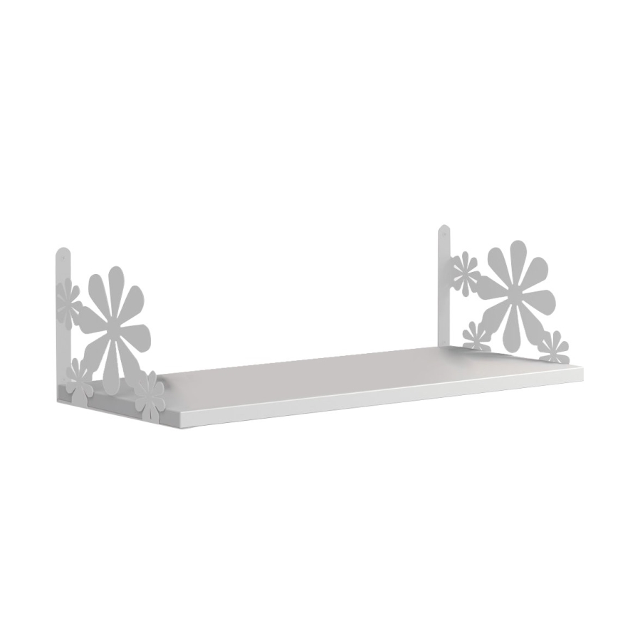 Prateleira de parede CICEK 25x72 cm branco