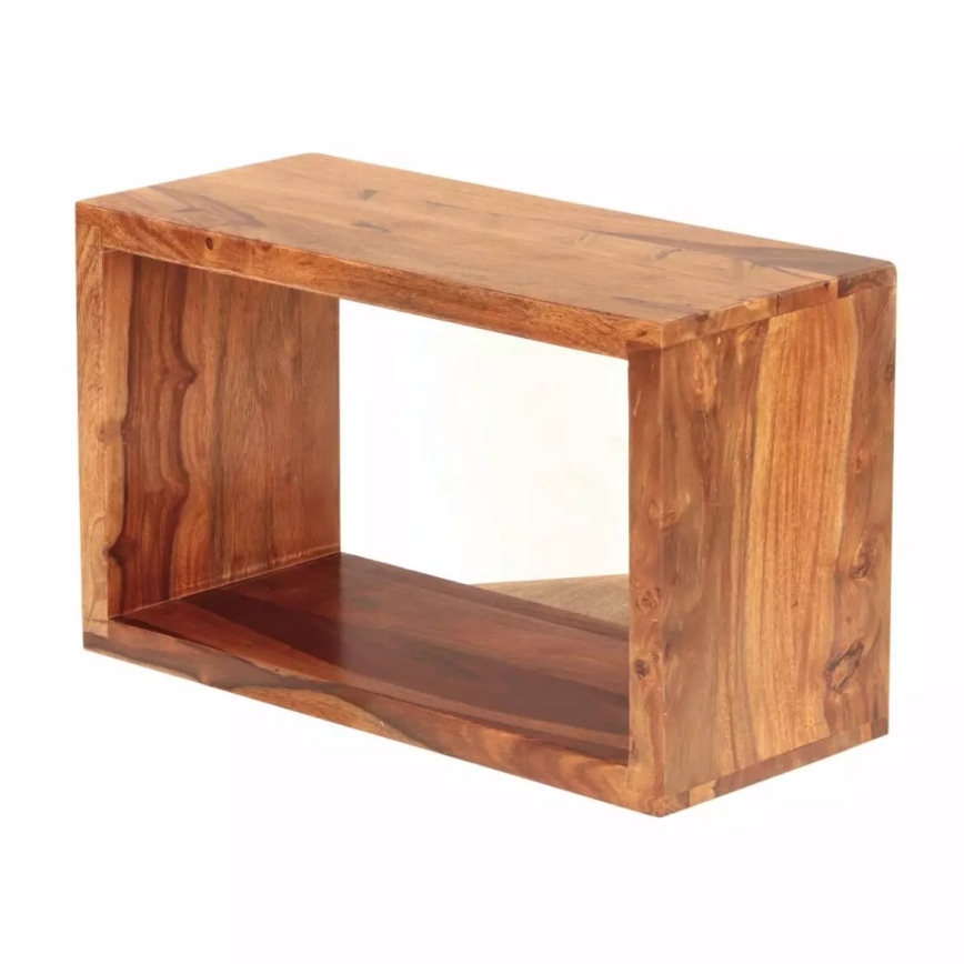 Prateleira de parede GANI 30x50 cm madeira maciça/rosewood