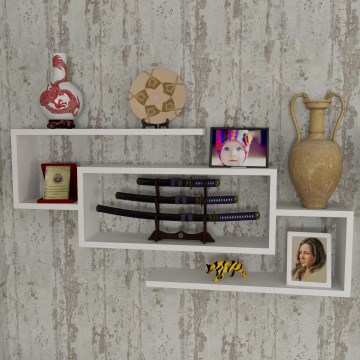 Prateleira de parede JANISON 48x103 cm branco