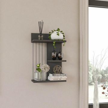 Prateleira de parede KINIK 60x40 cm antracite