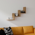 Prateleira de parede MIST 60x90 cm castanho