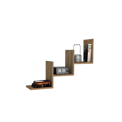 Prateleira de parede MIST 60x90 cm castanho