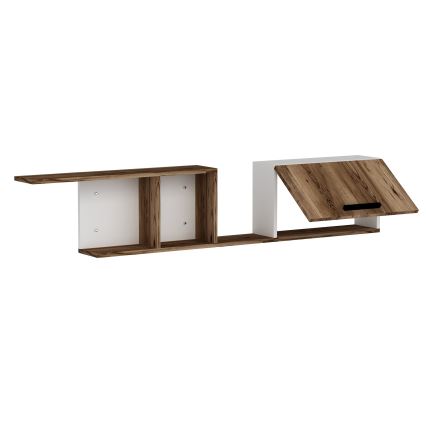 Prateleira de parede NEWRA 35x150 cm castanho