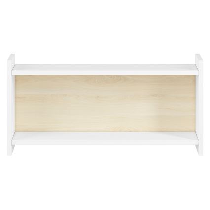 Prateleira de parede para criança BUBO 35x72 cm branco/bege
