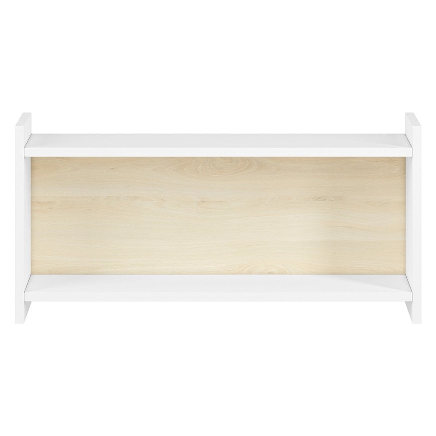 Prateleira de parede para criança BUBO 35x72 cm branco/bege