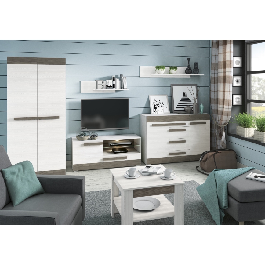 Prateleira de parede SARPA 23x92 cm branco