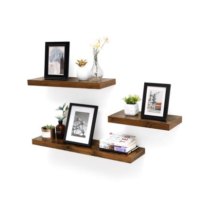 Prateleira de parede SHELFY castanha