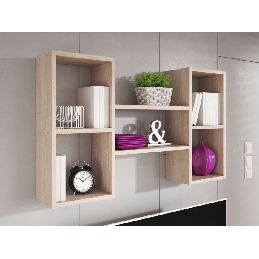 Prateleira de parede TRIO 60x102 cm bege