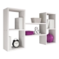 Prateleira de parede TRIO 60x102 cm branco