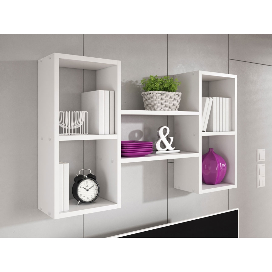 Prateleira de parede TRIO 60x102 cm branco