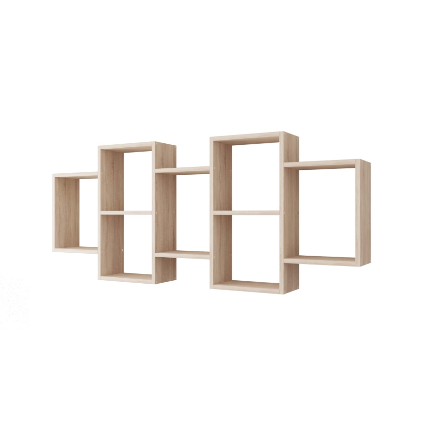 Prateleira de parede TRIO 65x161 cm bege