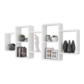 Prateleira de parede TRIO 65x161 cm branco