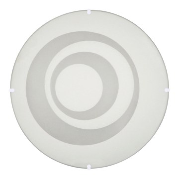 Prezent 1328 - Vidro de substituição para candeeiro de teto RINGS E27