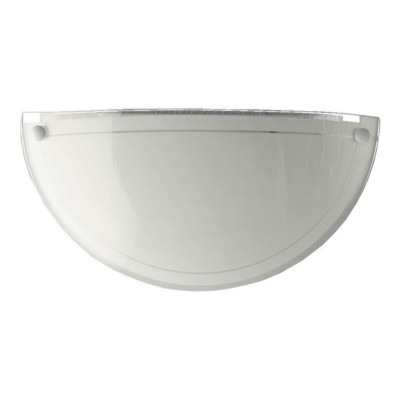 Prezent 1421 NS - Vidro de substituição para candeeiro de parede DISC E27 12,5x25 cm branco