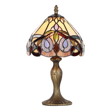 Prezent 1705 - Candeeiro de mesa TIFFANY 1xE14/40W/230V