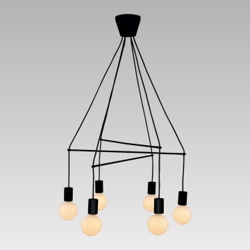 Prezent 17200 - Candelabro num fio TWIG 6xE27/40W/230V