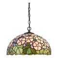 Prezent 201 - Candelabro suspenso TIFFANY 2xE27/60W/230V