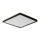 Prezent 27313 -Iluminação de teto para casa de banho LED CORDIA SQ LED/18W/230V 3000/6000K IP54 preto