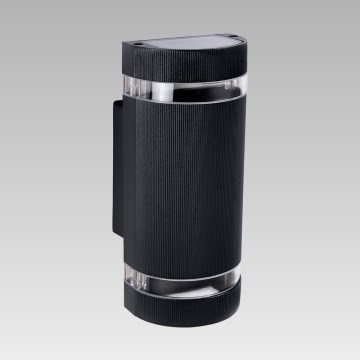 Prezent 28203 - Luz de parede de exterior ZARAGOZA 2xE27/35W/230V IP44