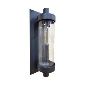 Prezent 28213A - Iluminação de parede exterior VERTICA 1xE27/35W/230V IP54 preto