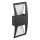 Prezent 31310 - Iluminação de parede exterior LED OZZ 2xLED/4W/230V IP44 preto