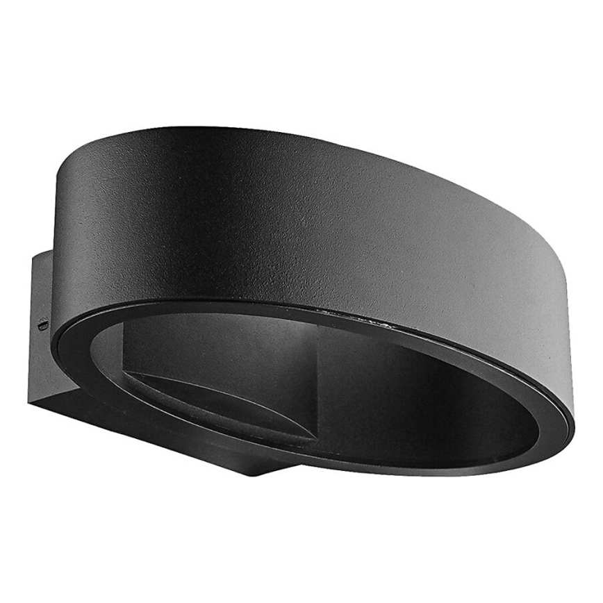 Prezent 31312 - Iluminação de parede exterior LED REBUS LED/5W/230V IP44 preto