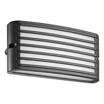 Prezent 31317 - Iluminação de parede exterior LED PLUTO LED/9W/230V IP54 preto