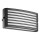 Prezent 31317 - Iluminação de parede exterior LED PLUTO LED/9W/230V IP54 preto