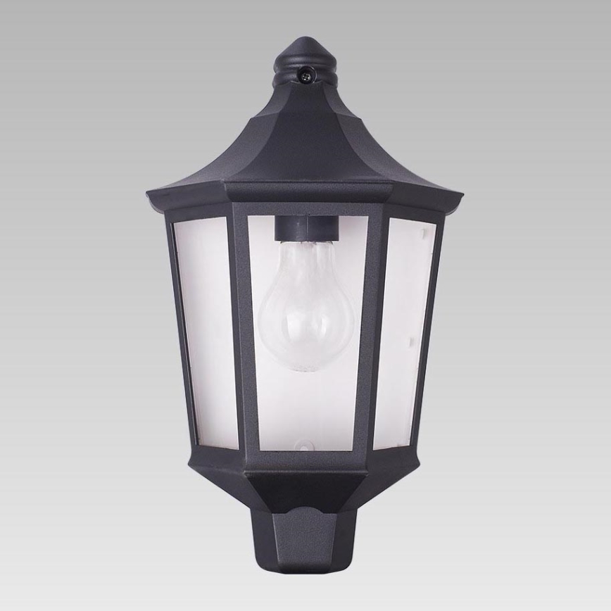 Prezent 31600 - Luz de parede de exterior TULSA 1xE27/60W/230V IP44