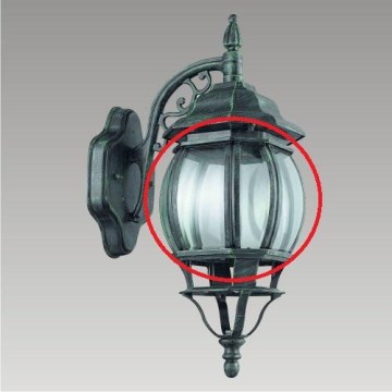 Prezent 39001 - Vidro de substituição para iluminação exterior PRINZ E27