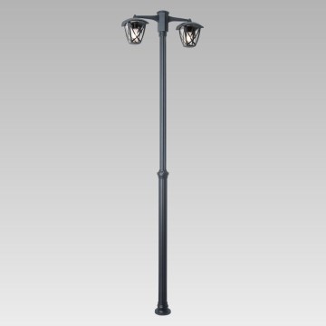 Prezent 39031 - Candeeiro de exterior SPLIT 2xE27/60W/230V IP44