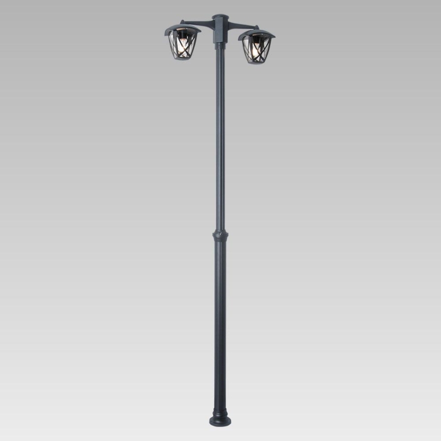 Prezent 39031 - Candeeiro de exterior SPLIT 2xE27/60W/230V IP44