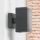 Prezent 39034 - Iluminação de parede exterior RETO SQ 2xGU10/35W/230V IP54