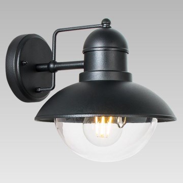 Prezent 39036 - Iluminação de parede exterior HECTOR 1xE27/60W/230V IP44