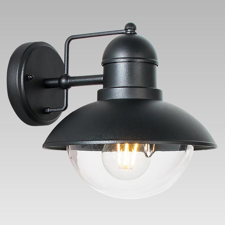 Prezent 39036 - Iluminação de parede exterior HECTOR 1xE27/60W/230V IP44