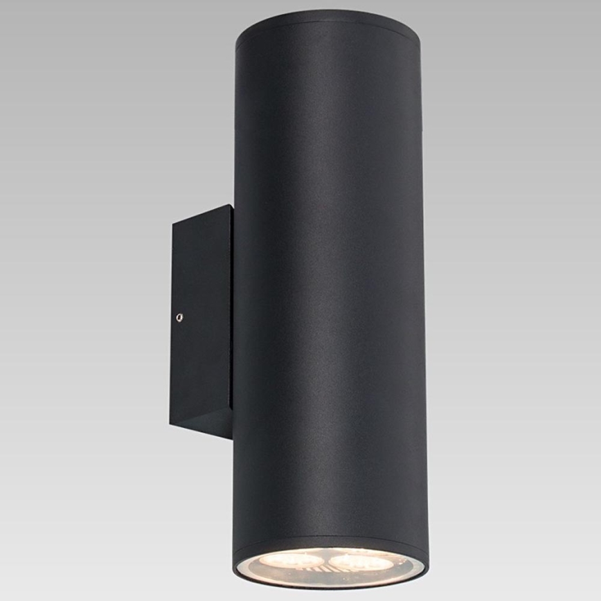 Prezent 39037 - Iluminação de parede exterior RETO XL 2xE27/60W/230V IP54