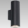 Prezent 39037 - Iluminação de parede exterior RETO XL 2xE27/60W/230V IP54