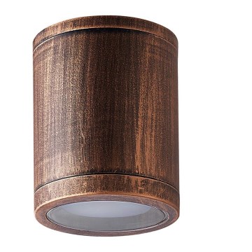 Prezent 48333 - Foco exterior MOPTI 1xE27/12W/230V bronze